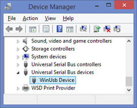 Figure 8 -Device manager - WinUsb device.png